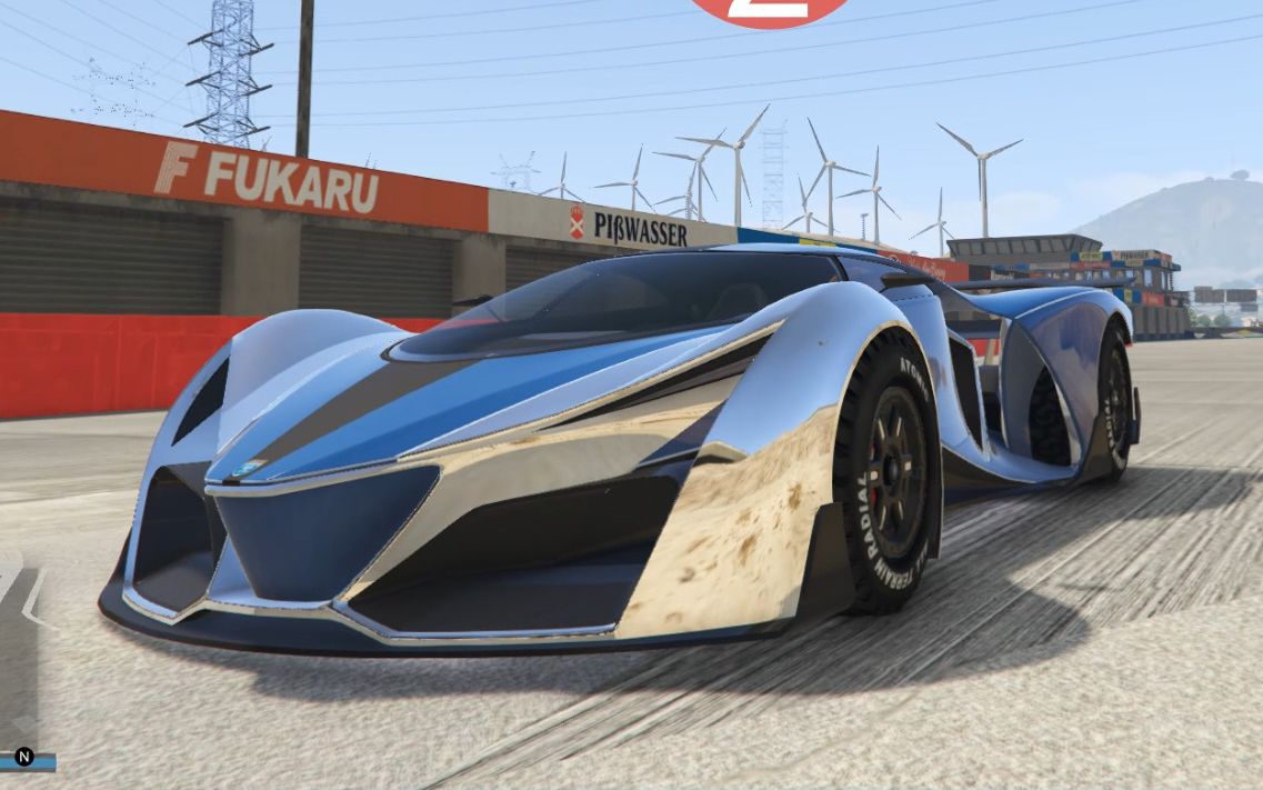 [gtaol/竞速] x80超跑多人竞速,尝试一些很抽象的走线 [w.a.r]