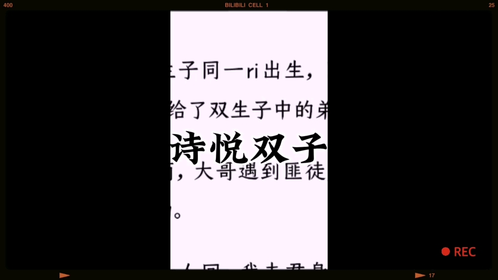 《诗悦双子》哔哩哔哩bilibili