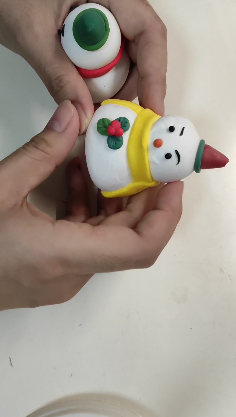 2021年12月份的超轻粘土作品废品合集