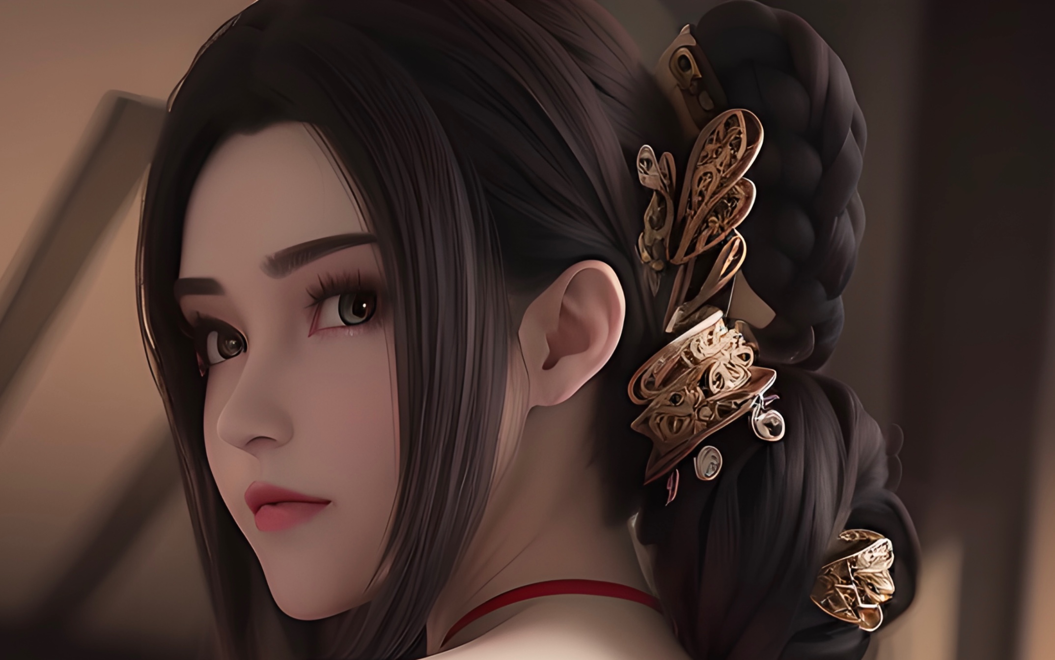 秦怡宁,这大美背,石子陵我好羡慕你