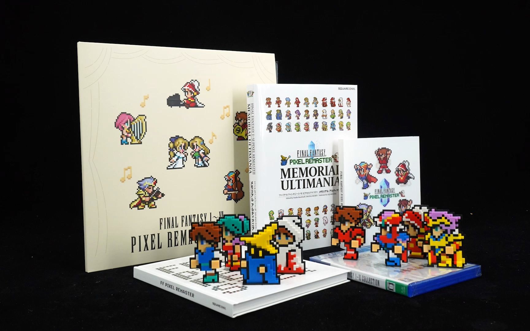 《最终幻想1-6 像素复刻版》ff35周年纪念限定版开箱(ps4日版)