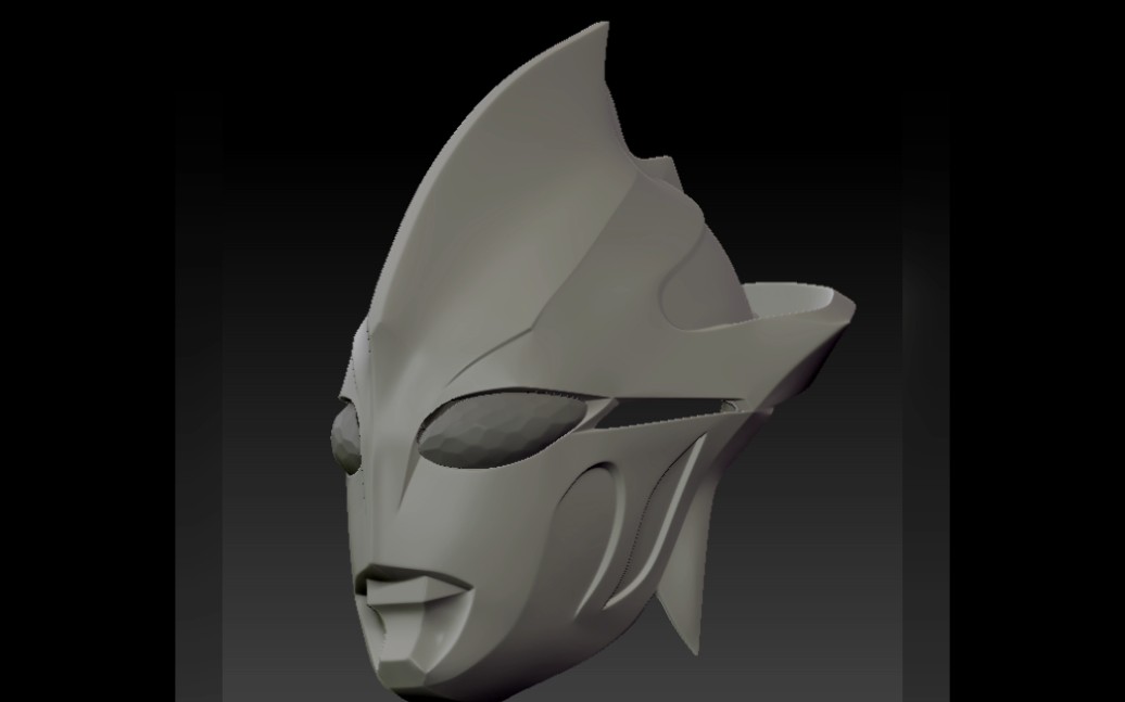 什么奥特曼头雕建模