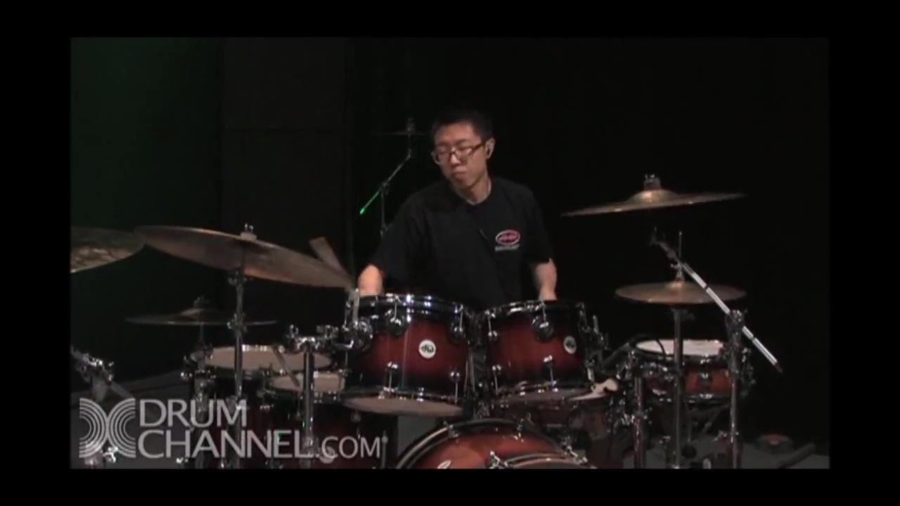 【鼓】大概是首个登上Drum Channel的华人鼓手!鼓手赵朗在Drum Channel的solo演奏(四肢分家,Latin神马的)哔哩哔哩bilibili