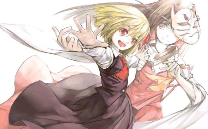 大家的幻想乡〕灵梦露米娅双人全图_哔哩哔哩bilibili