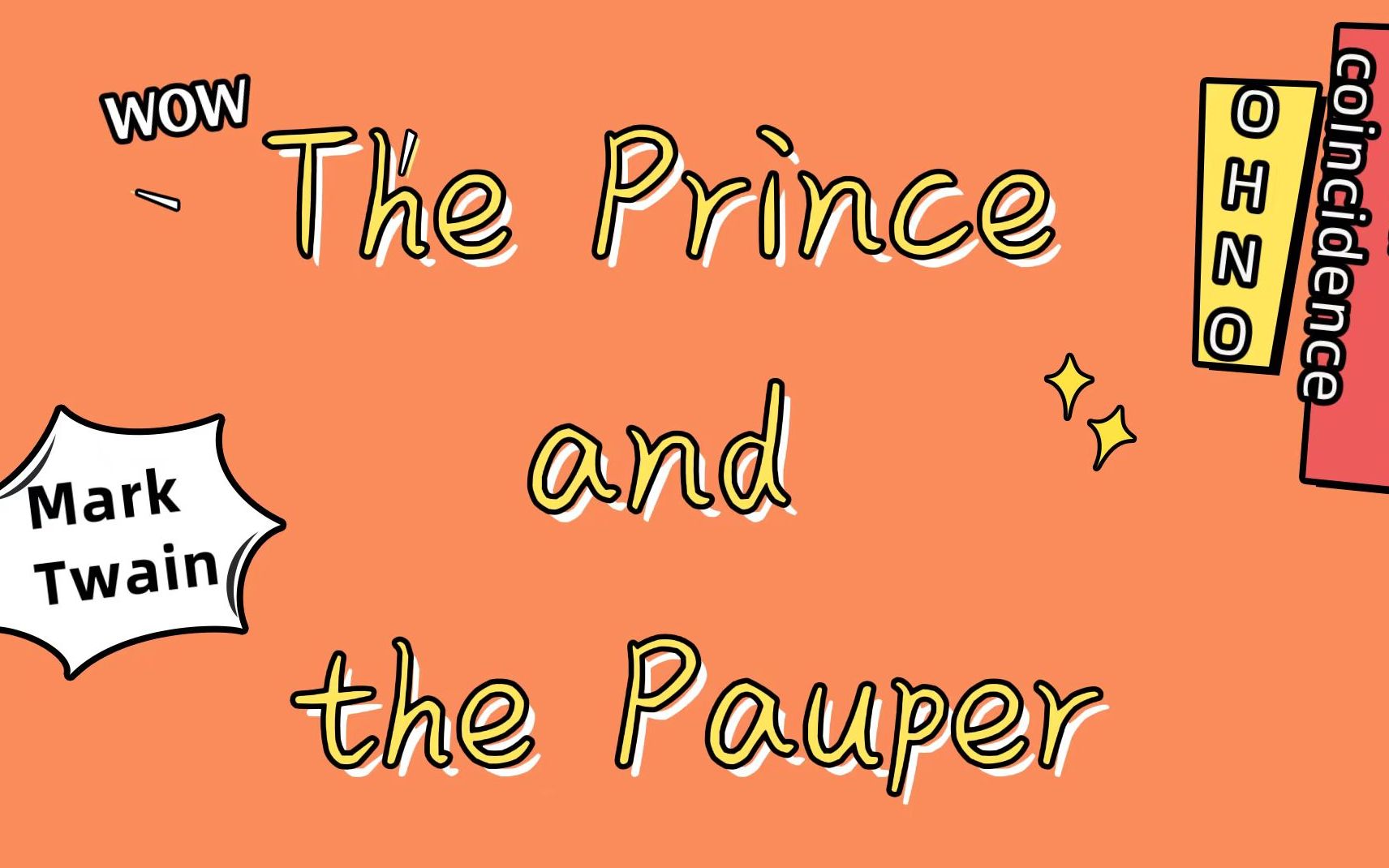 [图]The Prince and the Pauper【王子与贫儿】用鬼畜的方式打开这本书