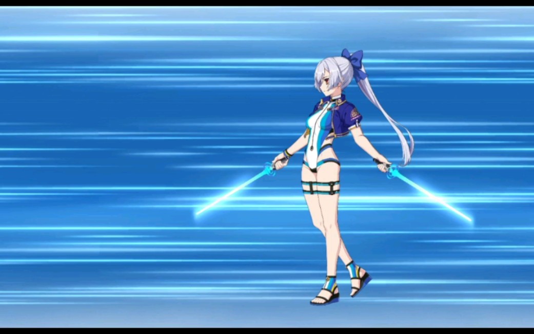 泳装巴御前宝具模型演示