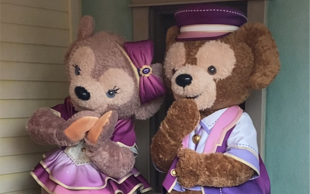 可爱玫玫和达菲