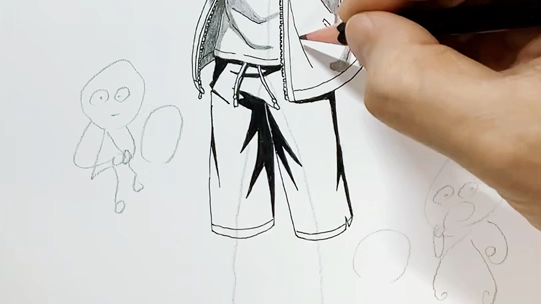 物理魔法使马修合集#快速画火柴人