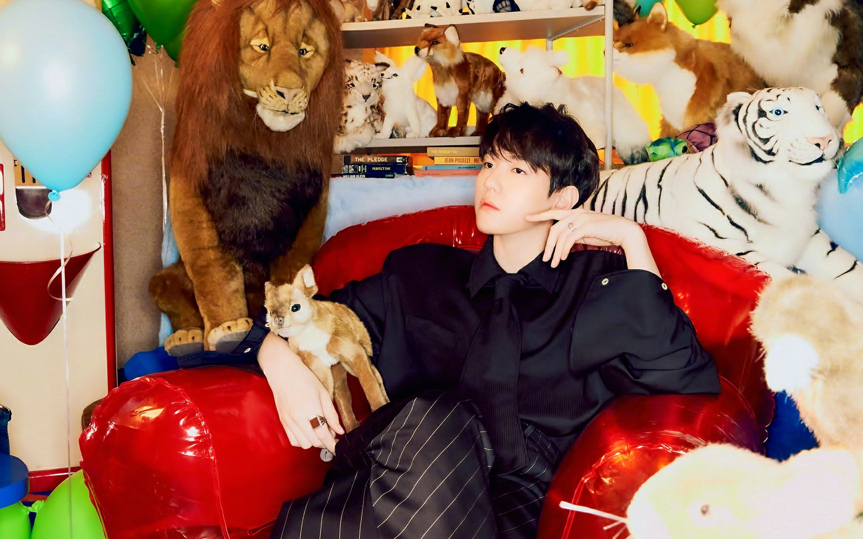 【边伯贤】伯贤solo曲bambi物料合集(预告 花絮 综艺等)