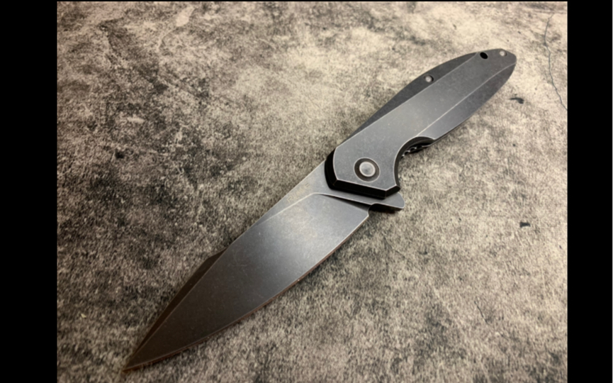 【折刀】ruike p128-sb 三刃木外销品牌 14c28 钢柄 和行星长得挺像