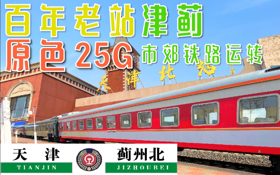 【运转vlog】单线非电气化铁路上的原色列车—津蓟市郊铁路运转