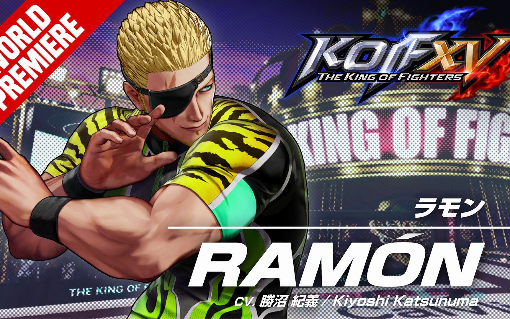 《拳皇15》角色拉蒙pv