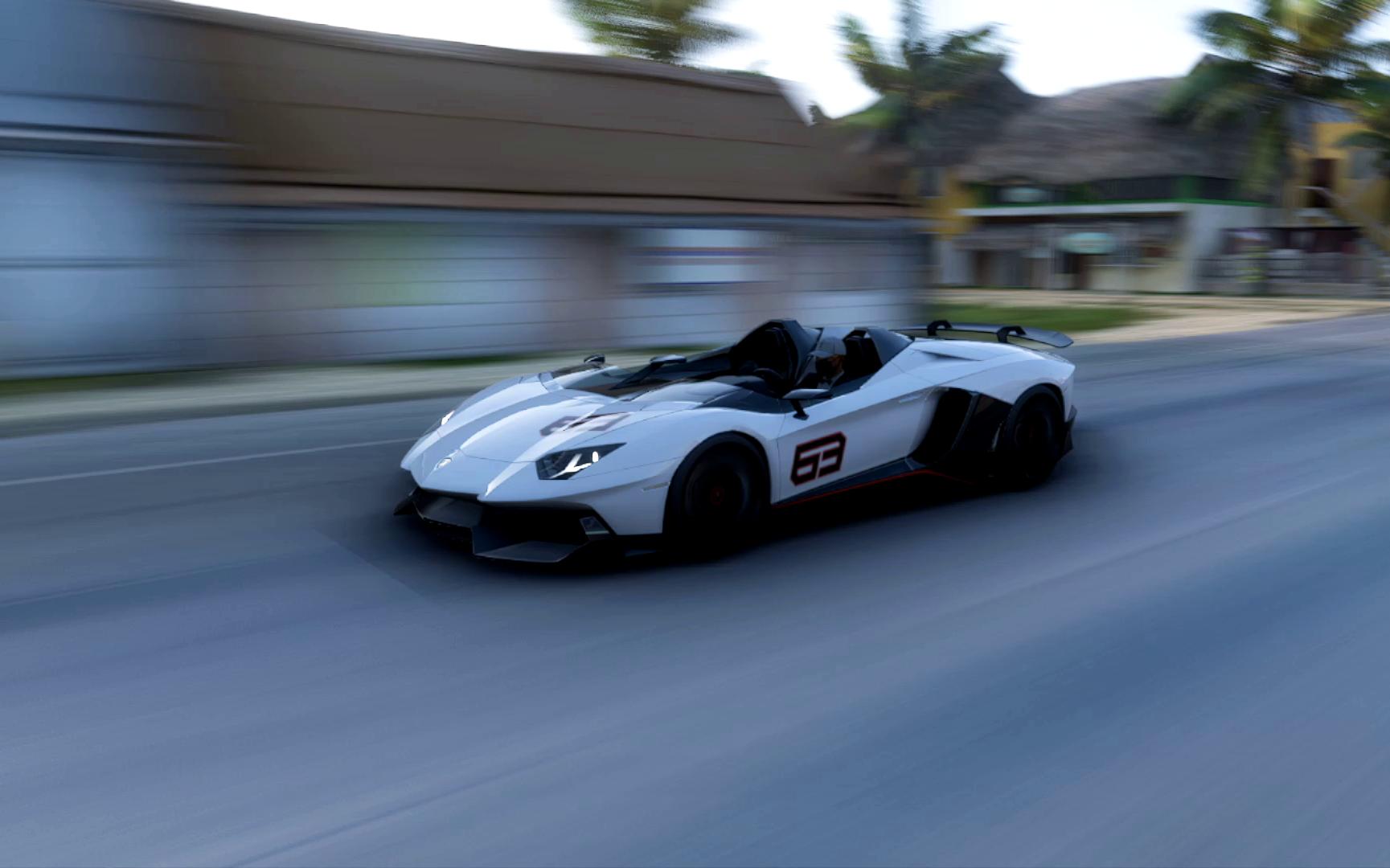 forza horizon 5 地平线5 兰博基尼 aventador j 2012 20220321
