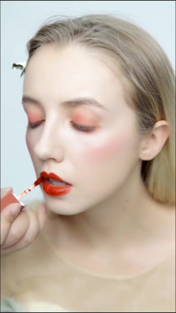 夏季浪漫橘美妆教程 彩妆 这是什么神仙心机