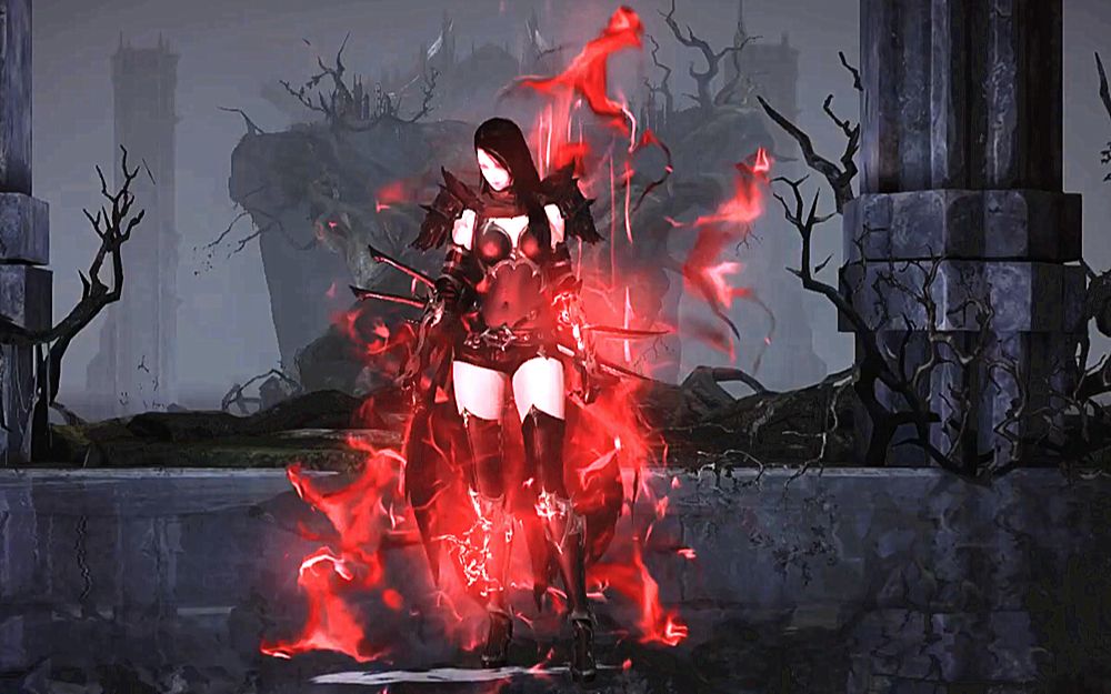 失落的方舟 赤红色的死神 魔女 刺客系职业技能演示