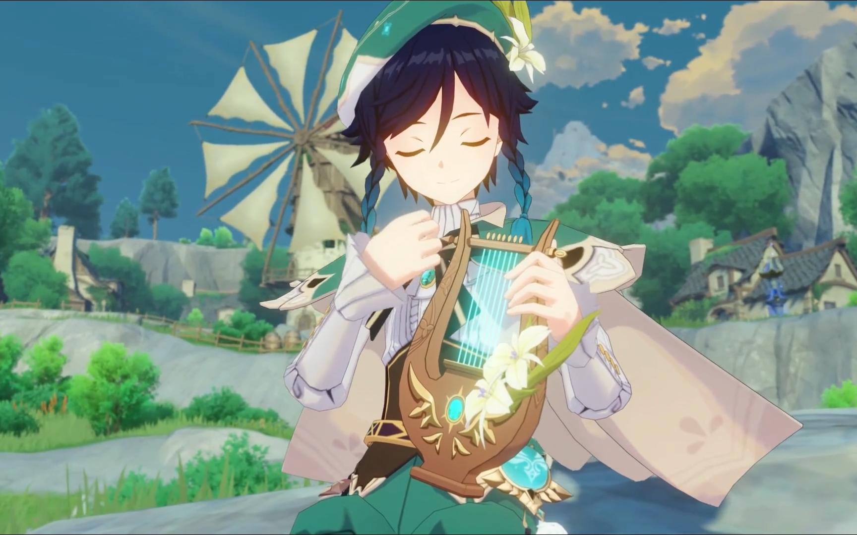 吟游诗人——温迪