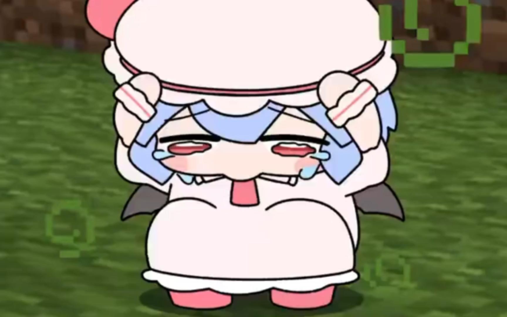 正在抱头蹲防的蕾米