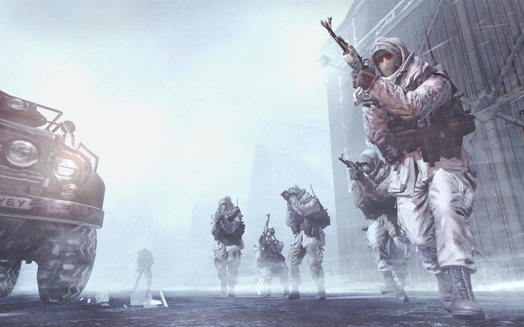 使命召唤6流程解说第十一期雪地战狼