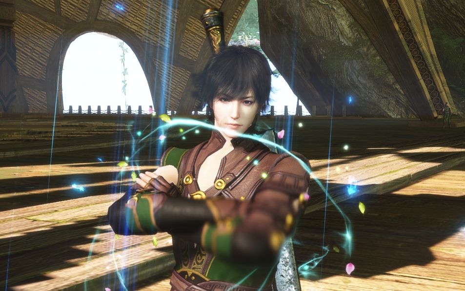 古剑ol学习三段轻功任务饭后运动