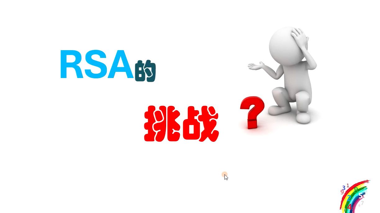 RSA加密解密的挑战?分解质因子哔哩哔哩bilibili