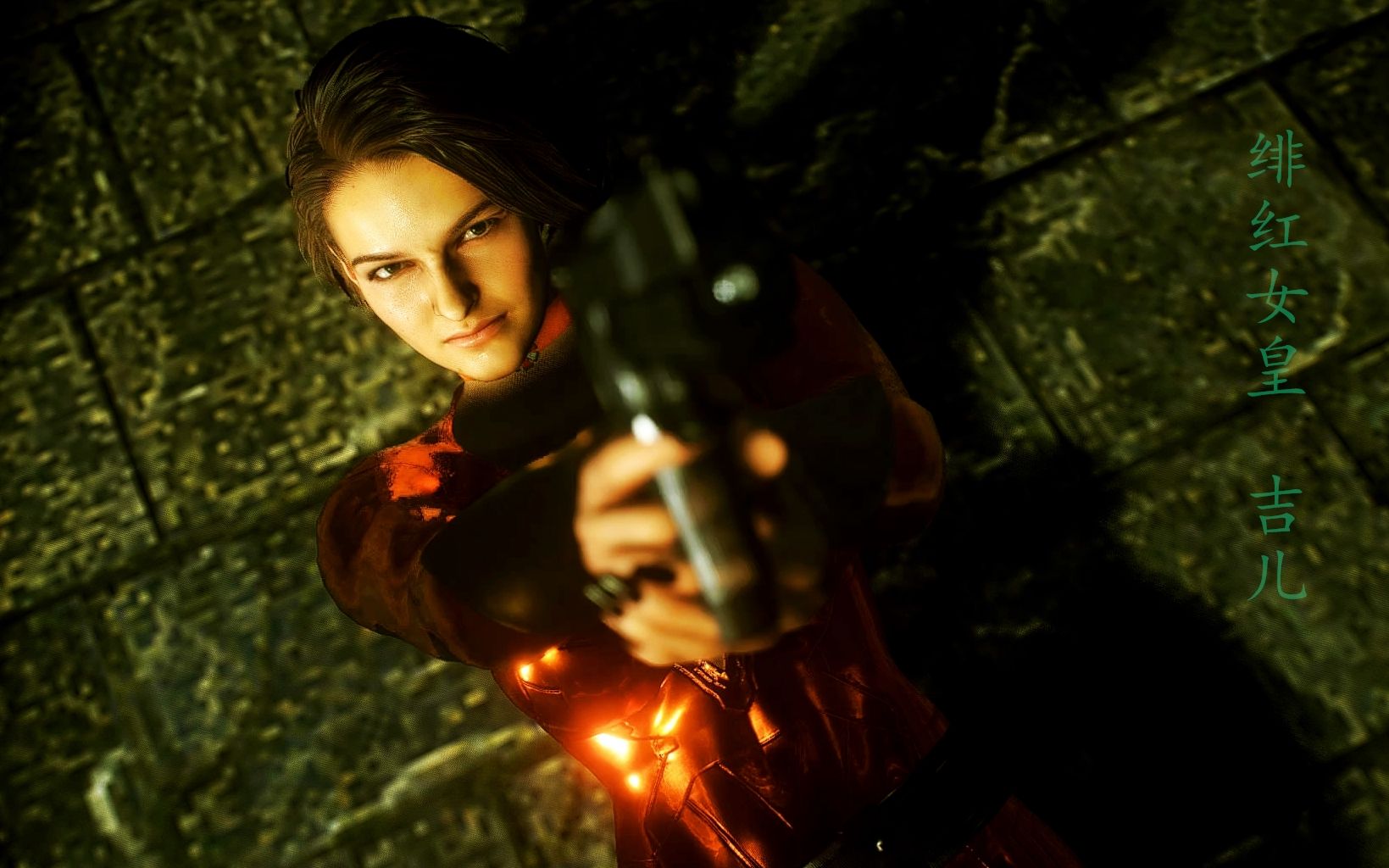 【生化危机3重制版】绯红女皇吉尔_哔哩哔哩_bilibili