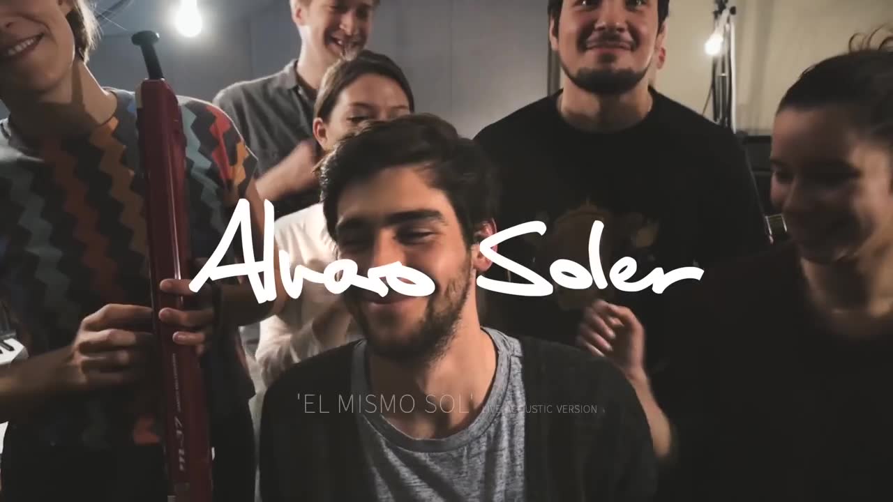 [图]Alvaro Soler 不插电表演 El Mismo Sol