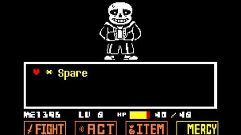 Undertale - Conceptualized Neutral Sans Fight