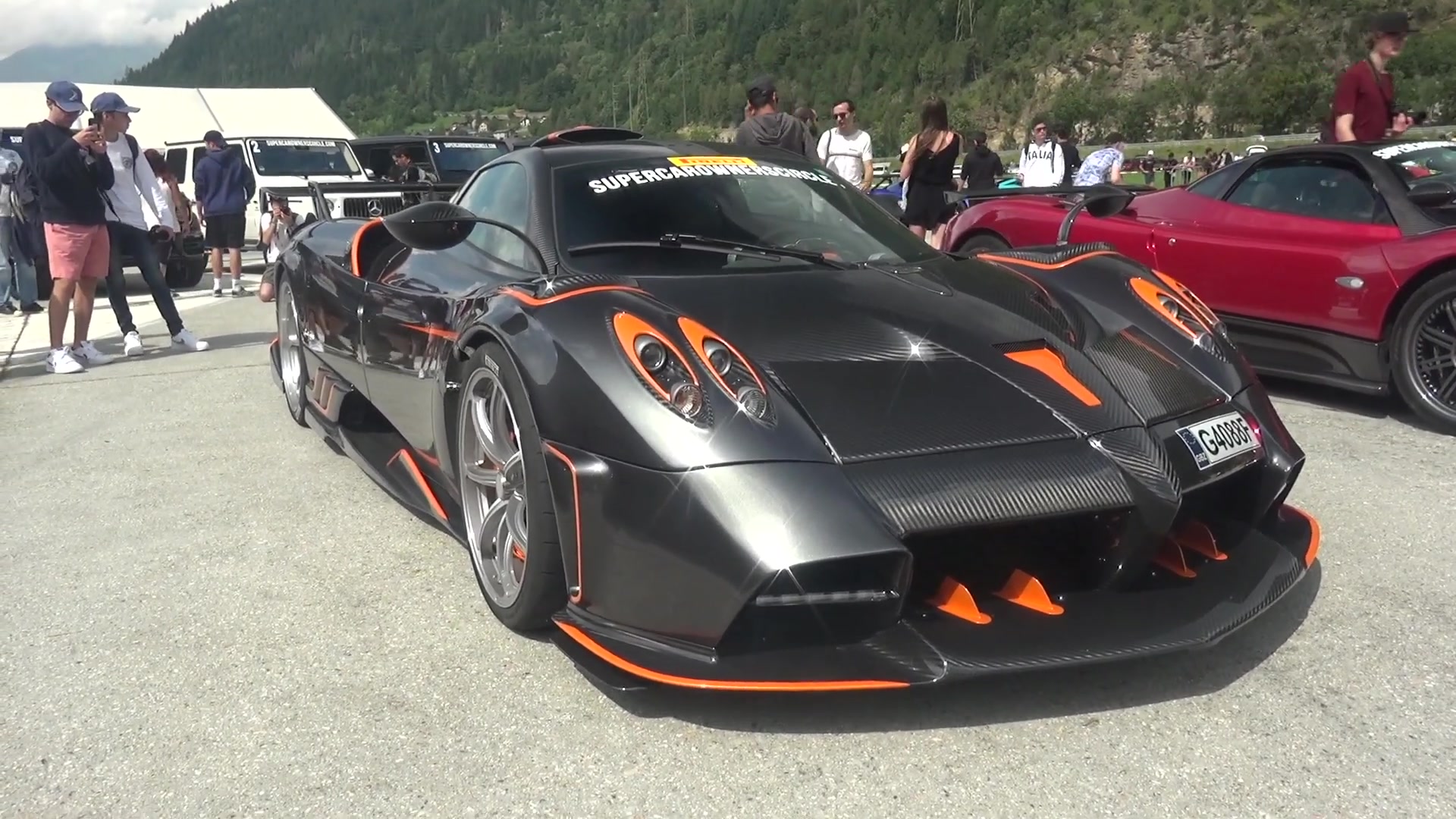 全球限量5台的帕加尼huayra imola以赛道伊莫拉起名!