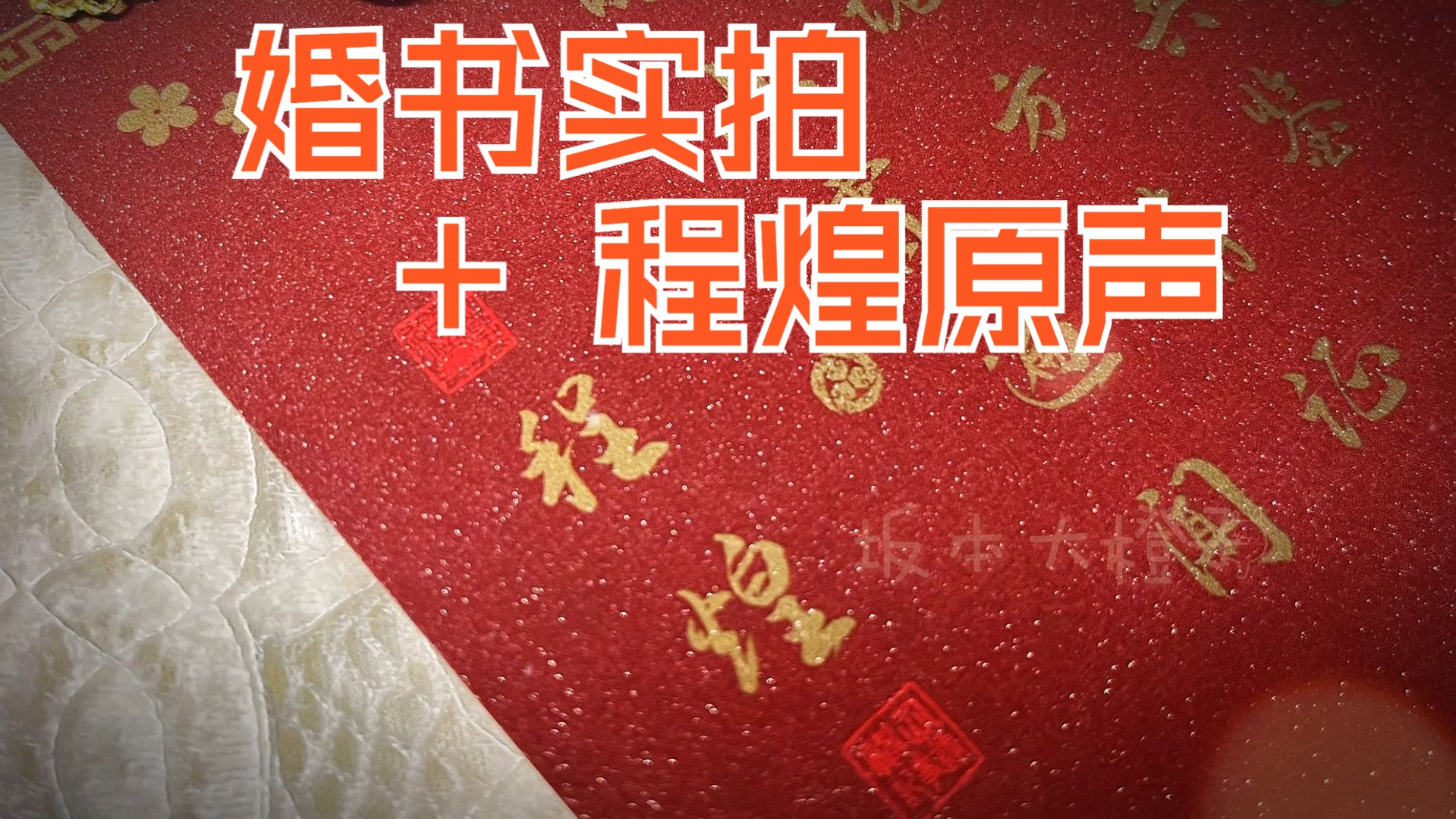 程煌【婚书实物】配程煌原声|共赏【神仙记事录】手机游戏热门视频