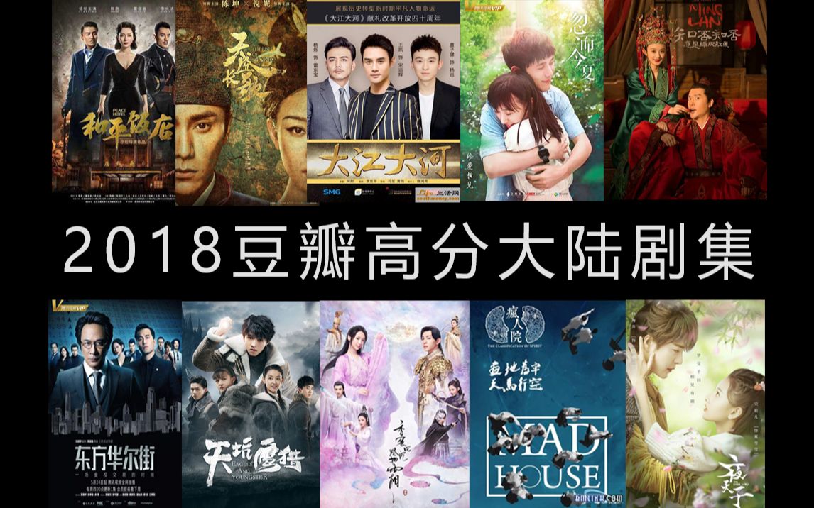 【盘点】2018豆瓣高分大陆剧集Top10 12月31日最新排名哔哩哔哩bilibili