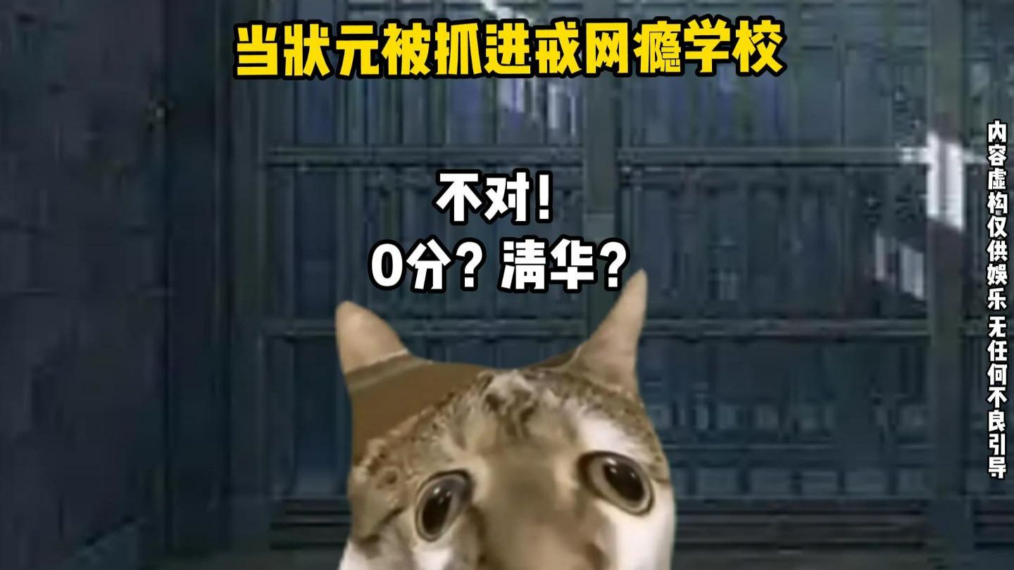 当状元被抓进戒网瘾学校