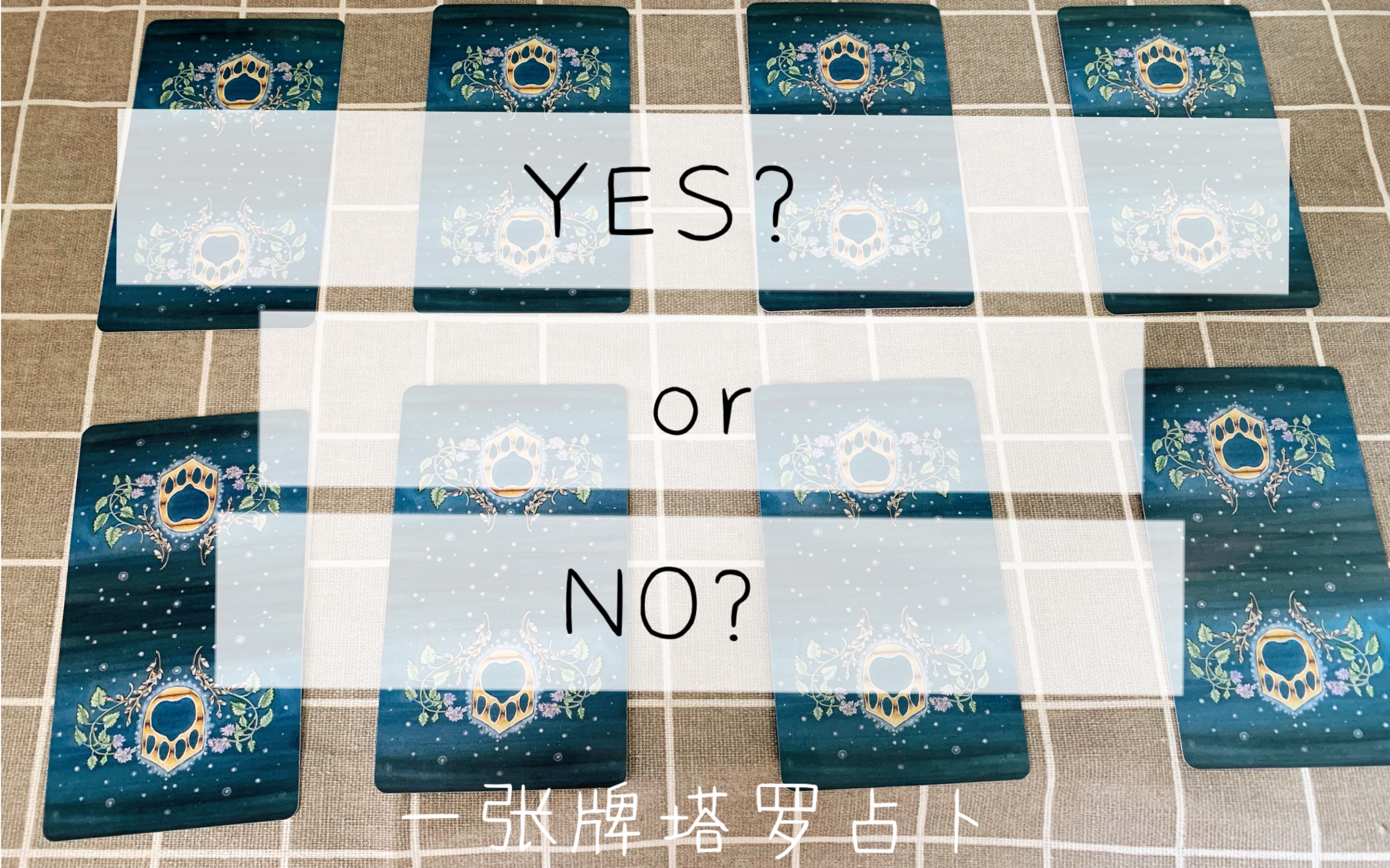 [图]「塔罗占卜」抉择的一张牌YES or NO？