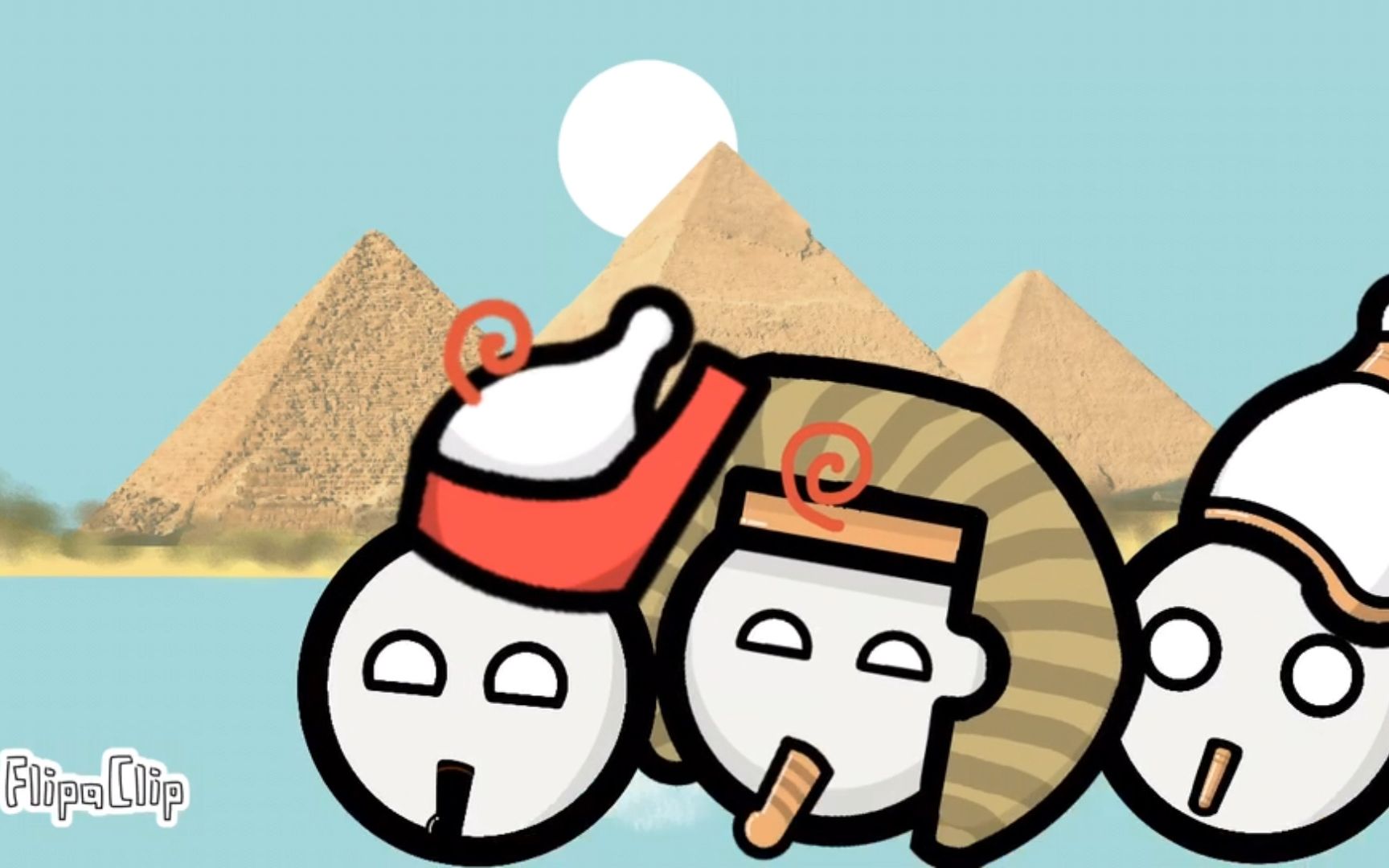 波兰球 古埃及历史 p1 古王国时期_哔哩哔哩_bilibili