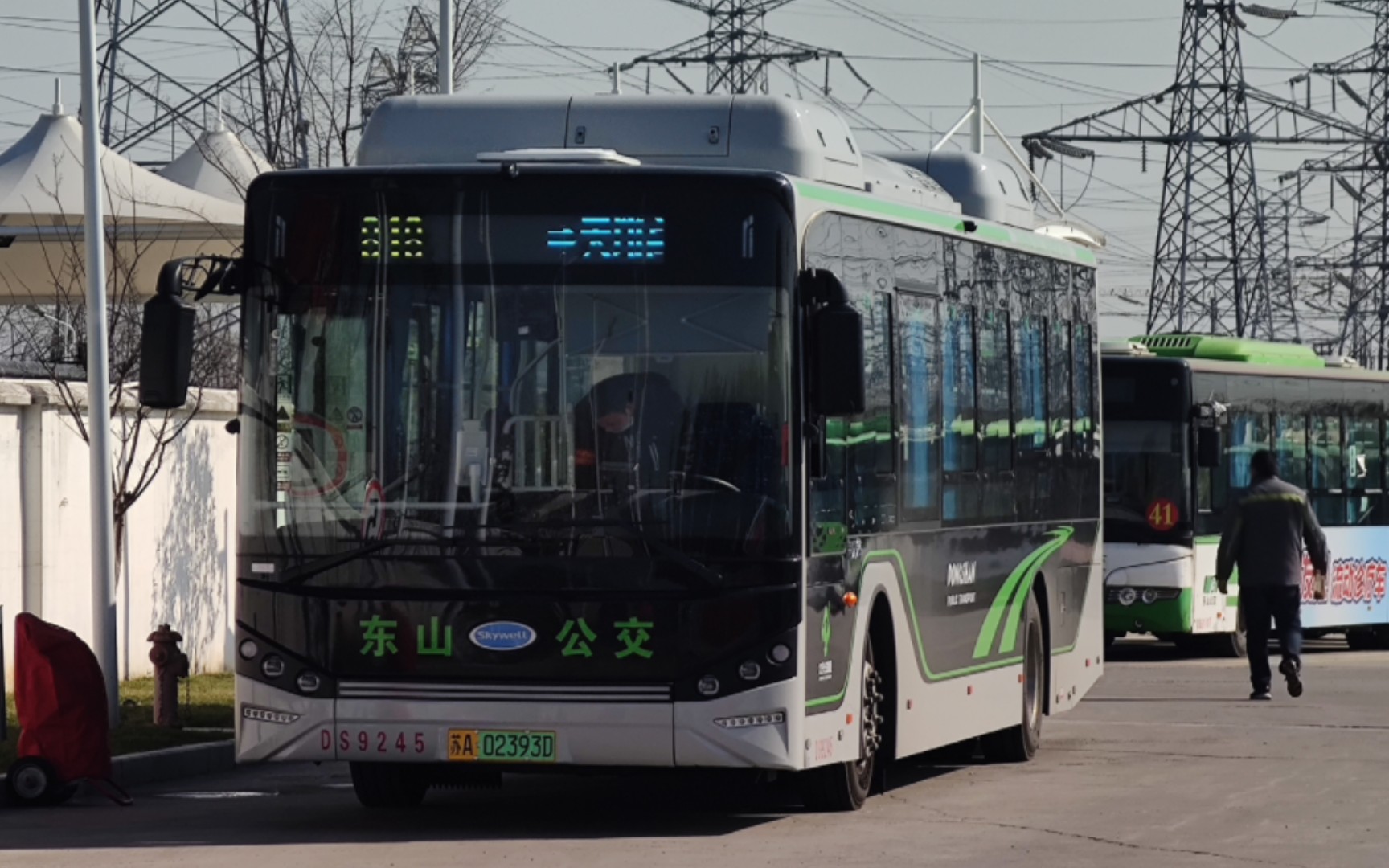 南京东山公交 njl6126evd1 运行实录