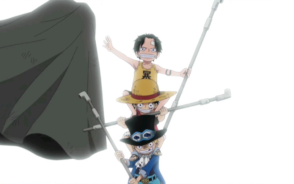 水管三兄弟 艾斯,萨博,路飞