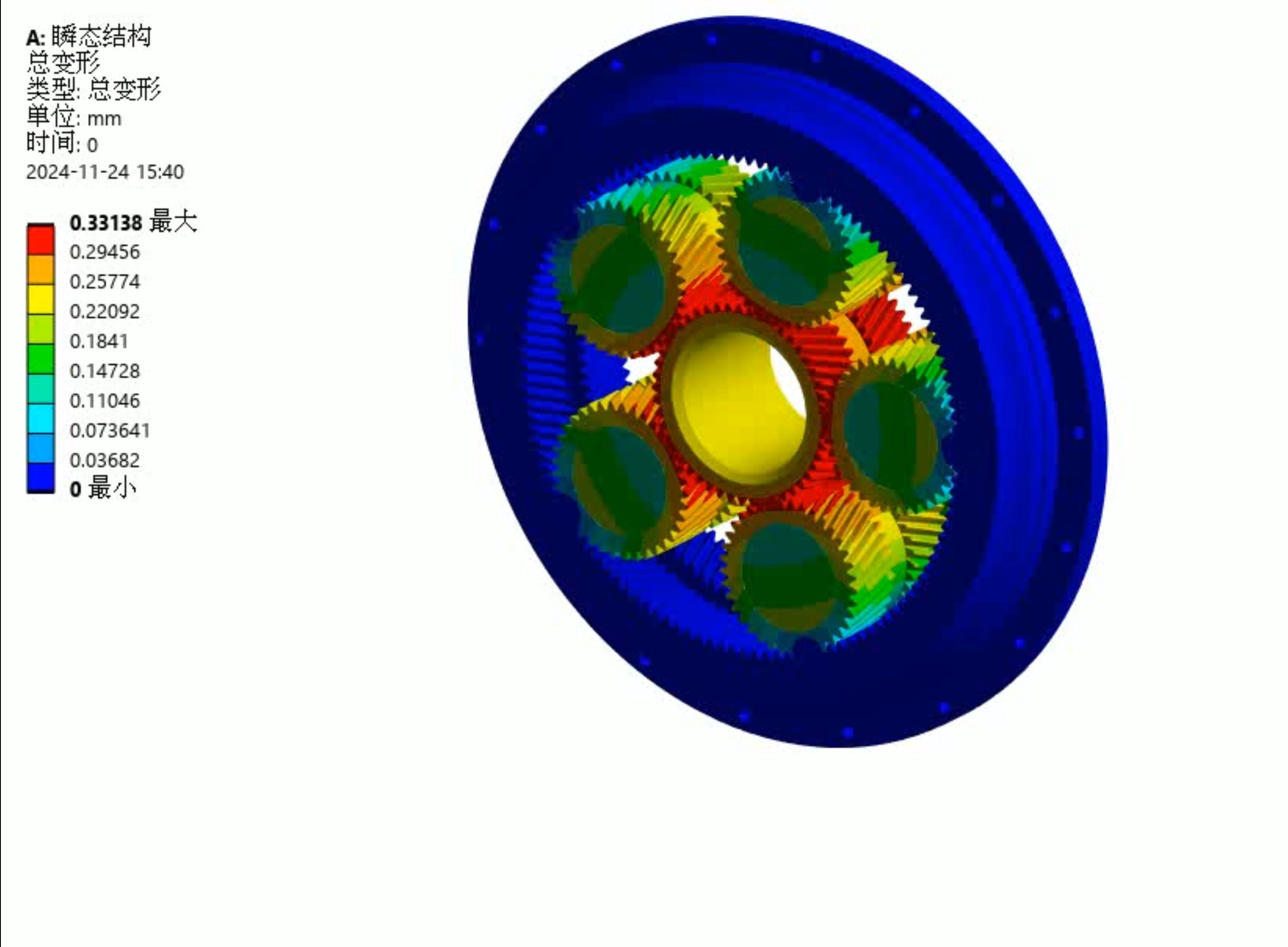 812W35108-0078 Planetary Gear Mechanism