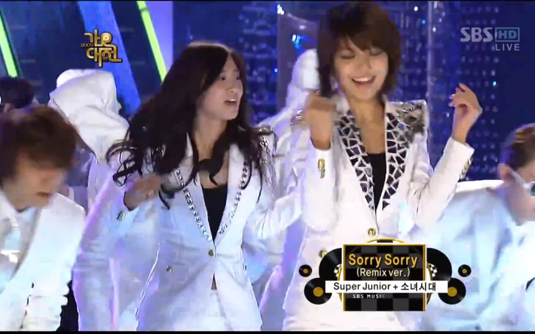 【superjunior】sorry sorry   its you with少女时代 in 20091209