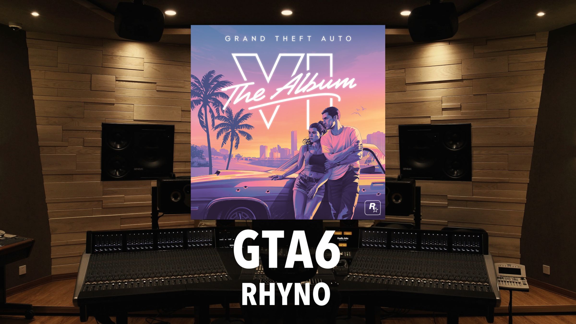 《GTA6》音乐专辑「RHYNO」百万级录音棚试听