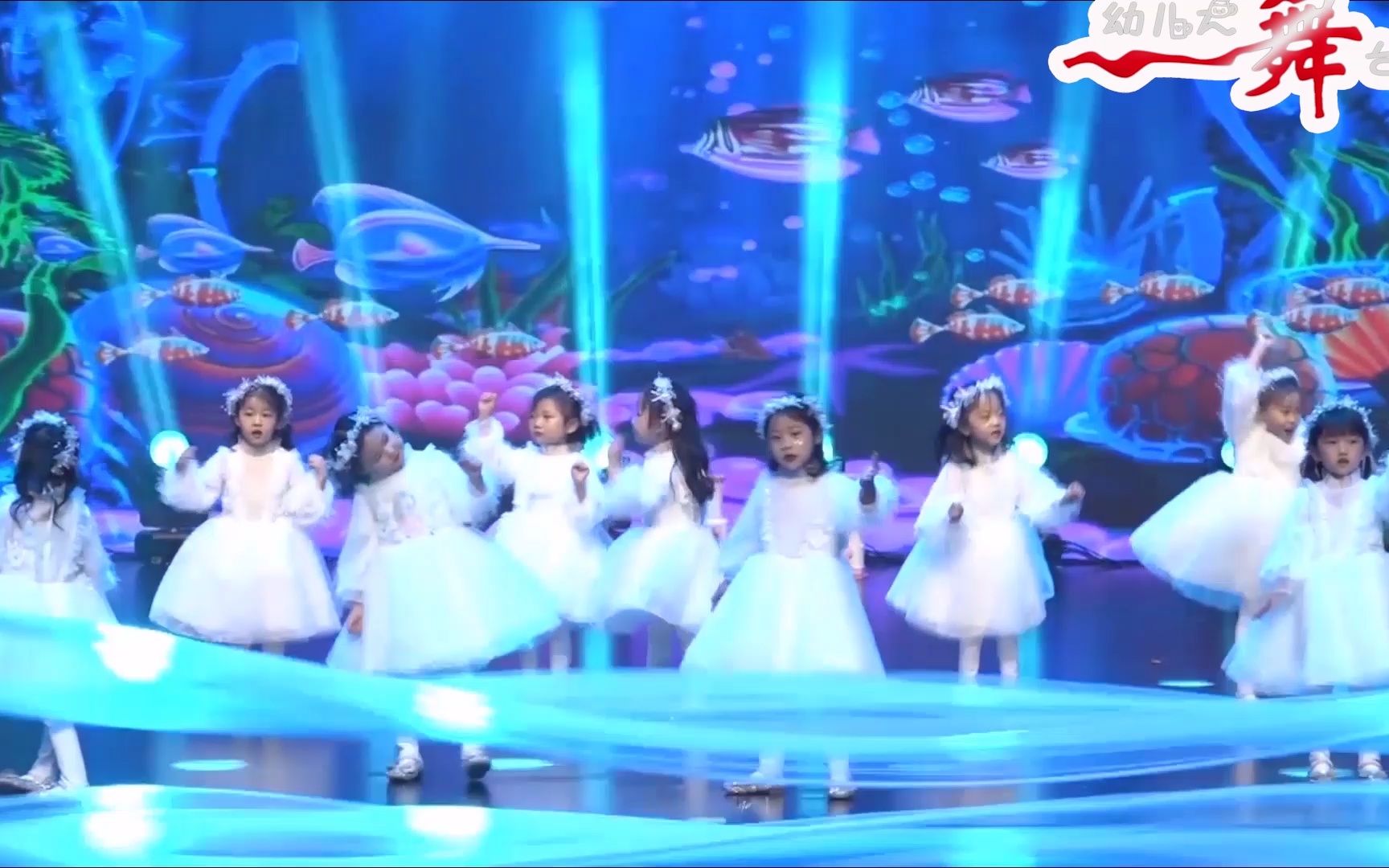 幼儿园中班舞蹈《崖上的波妞》，简单欢快，宝贝都喜欢的舞蹈