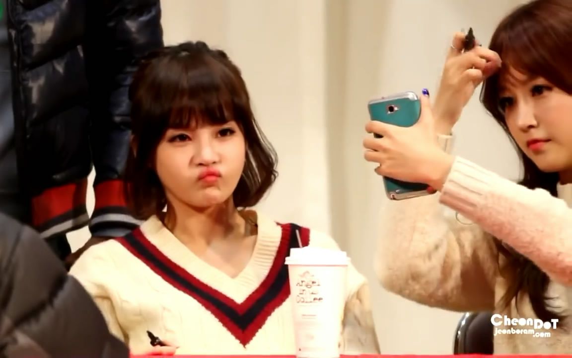 tara 釜山签名会 宝蓝饭拍