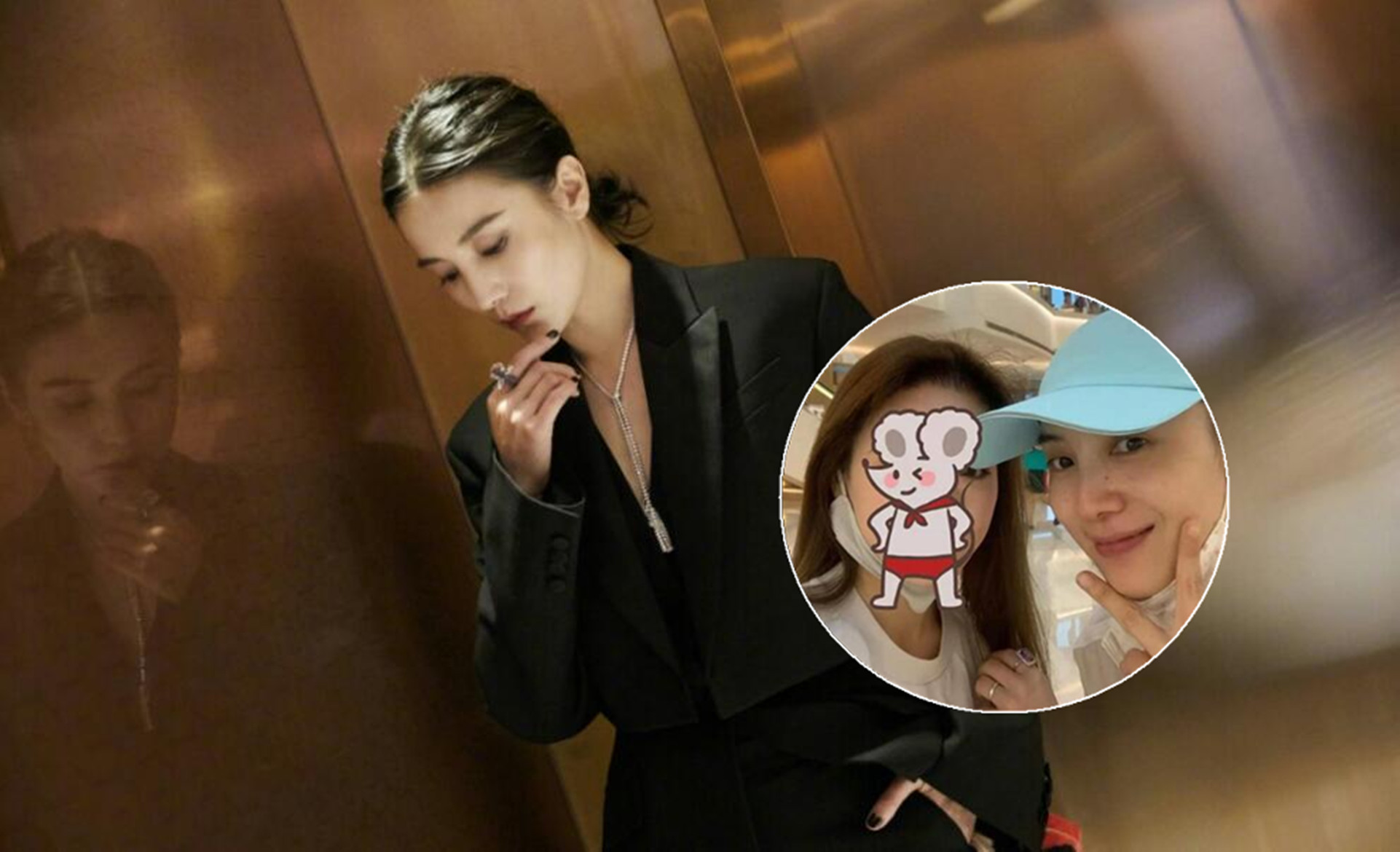 真女神!40岁宋佳素颜与网友合影,被赞体态好骨相优越无年龄感