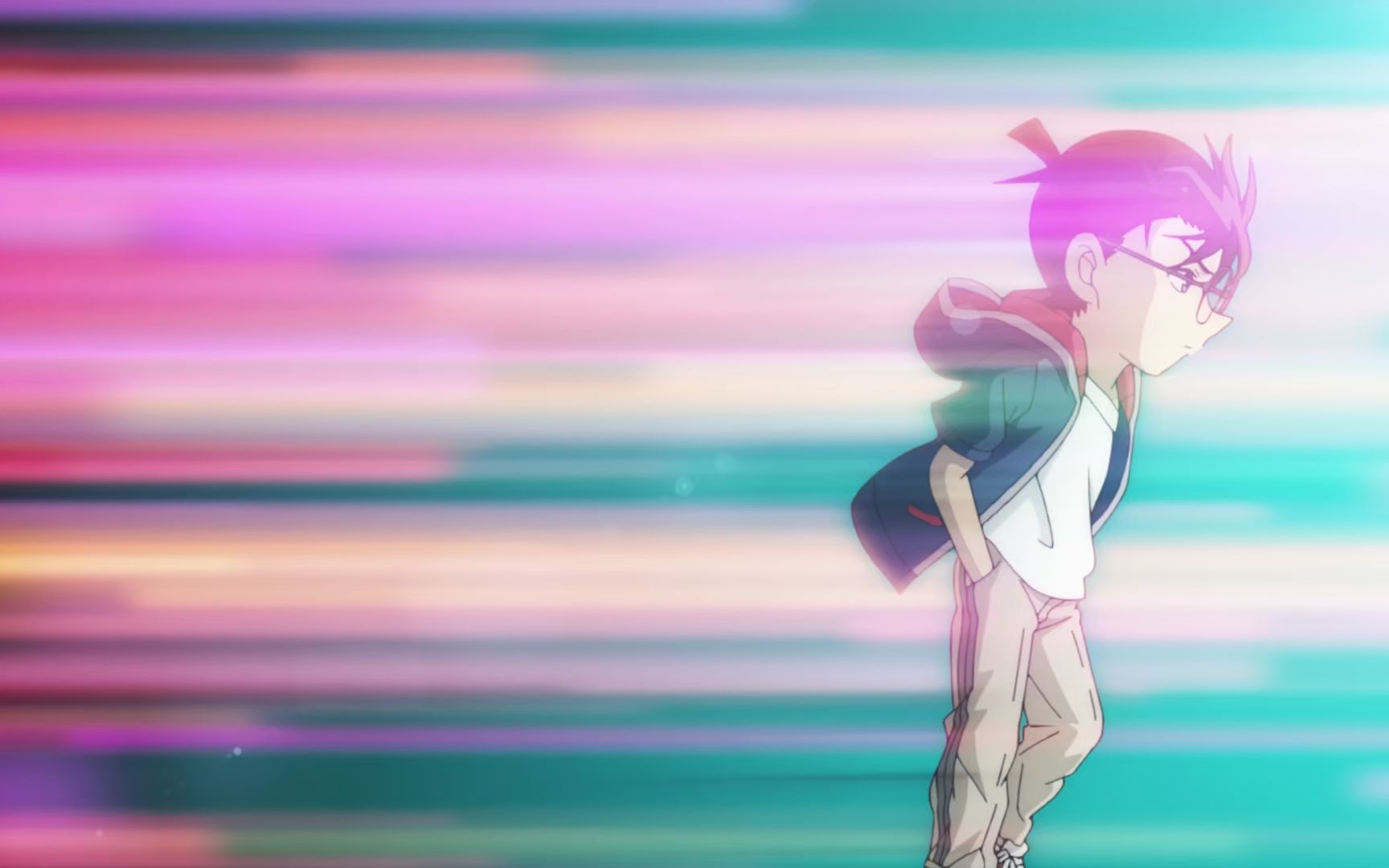 名侦探柯南 绯红的子弹帅炸的镜头 拿来当壁纸