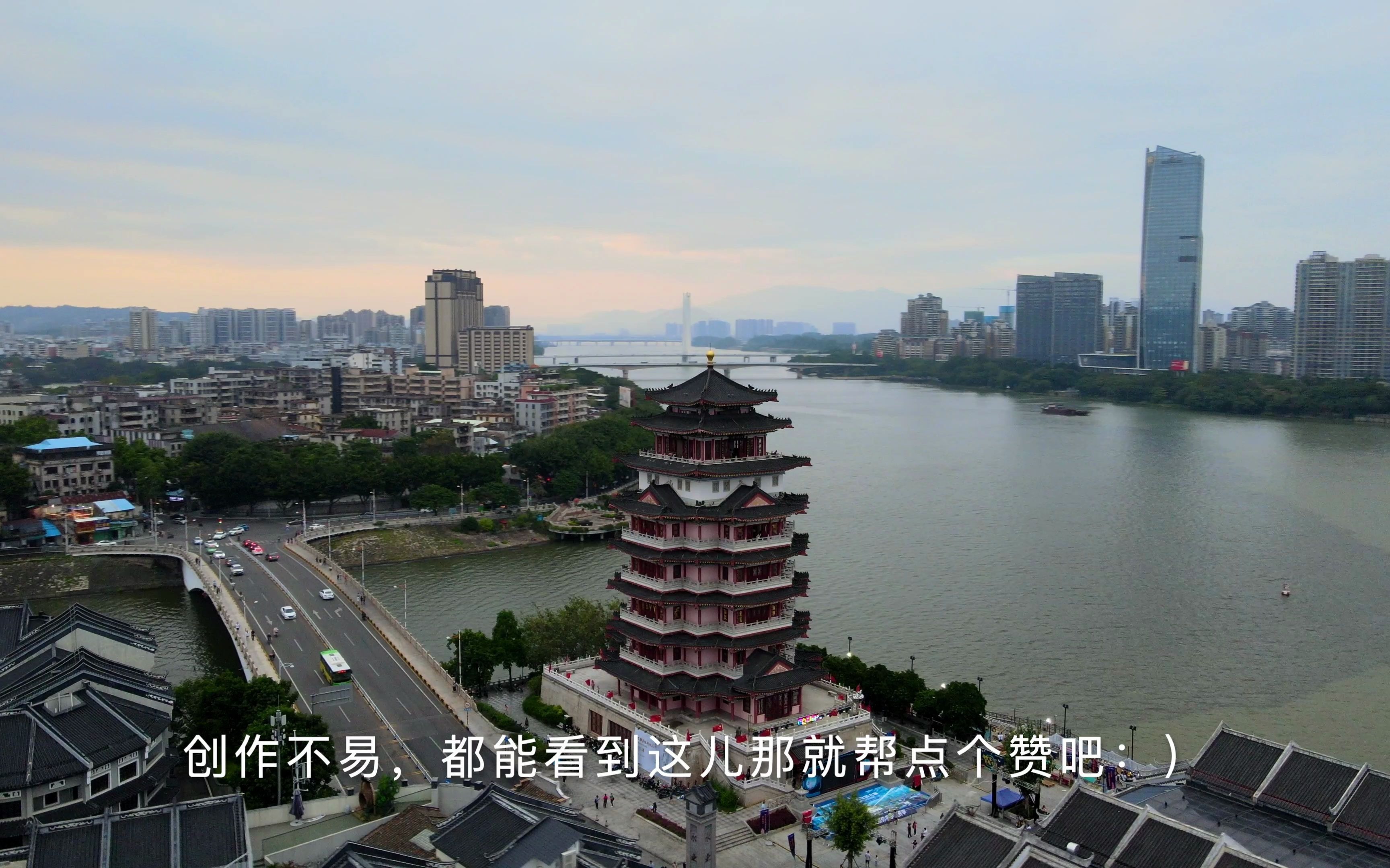 惠州合江楼历史图片
