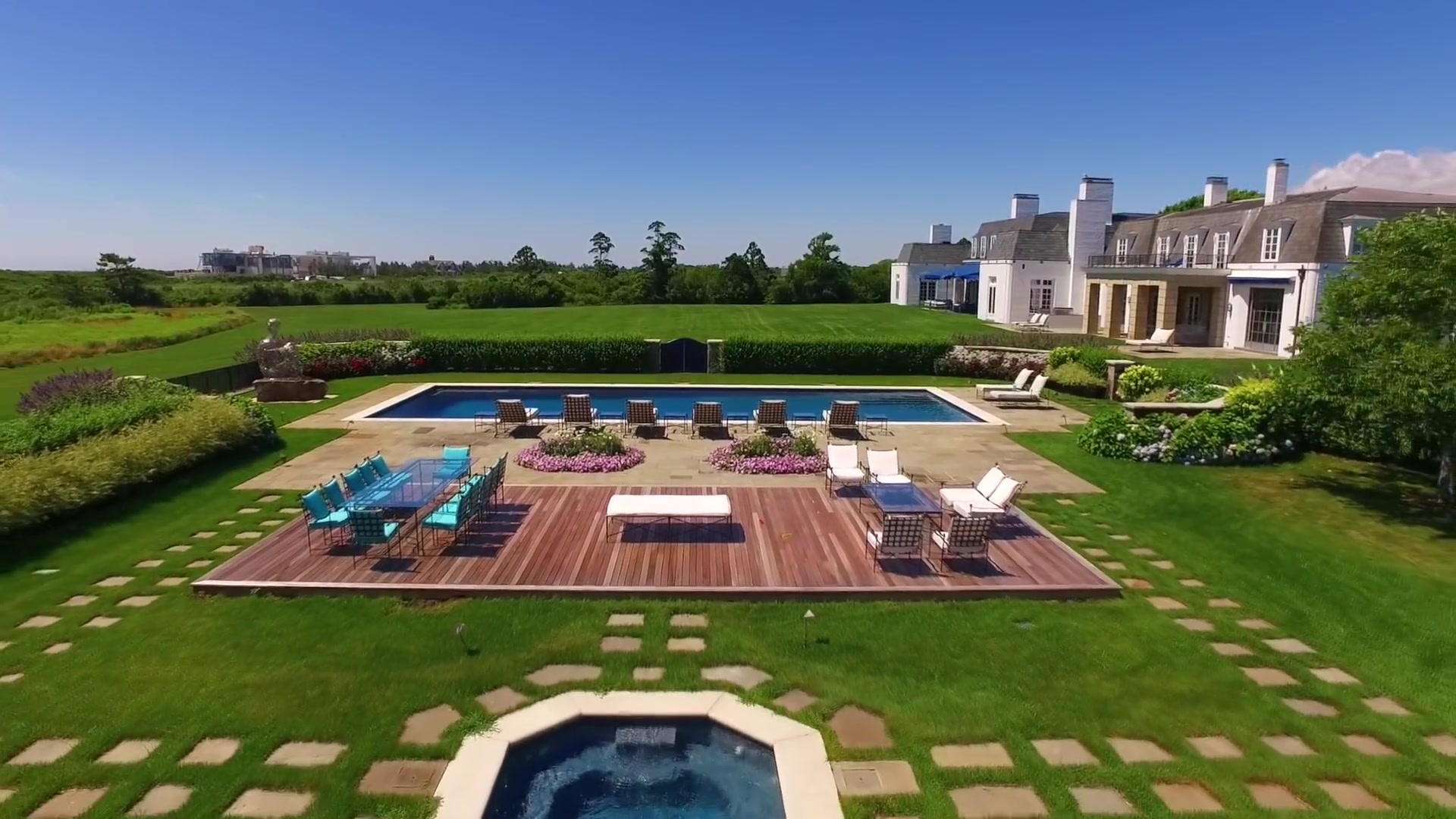 豪宅|纽约汉普顿1.75亿美元海滨庄园_哔哩哔哩_bilibili