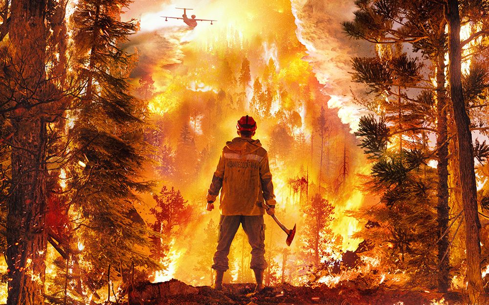 对抗森林大火!俄罗斯灾难大片《烈焰》终极预告,俄版《勇往直前》?