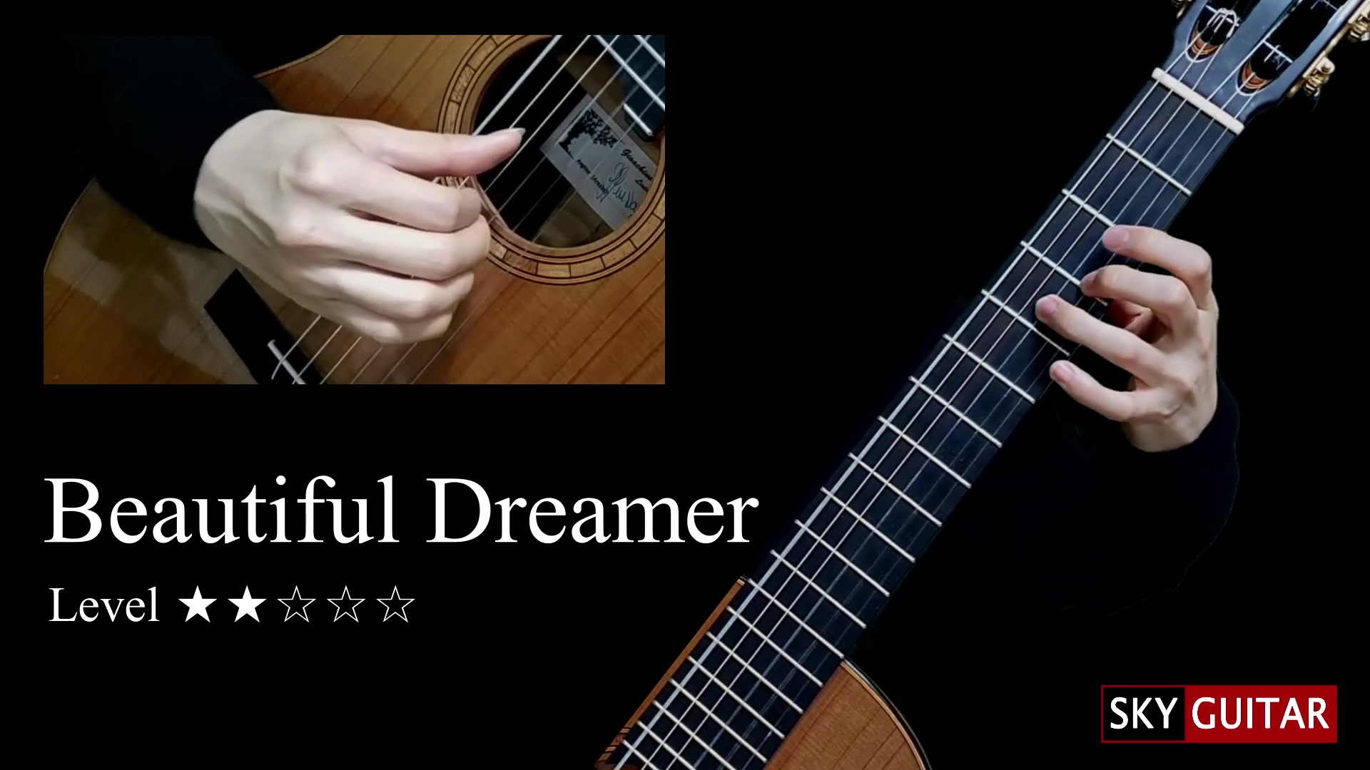 [图]简单好听有教学！《美丽梦中人》Beautiful Dreamer【附谱】