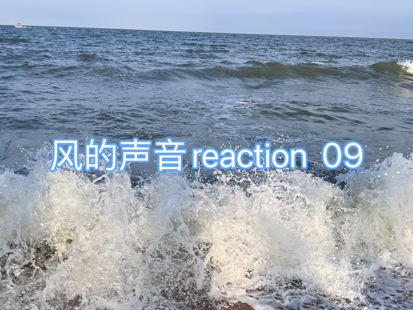 【风的声音reaction】09哔哩哔哩bilibili