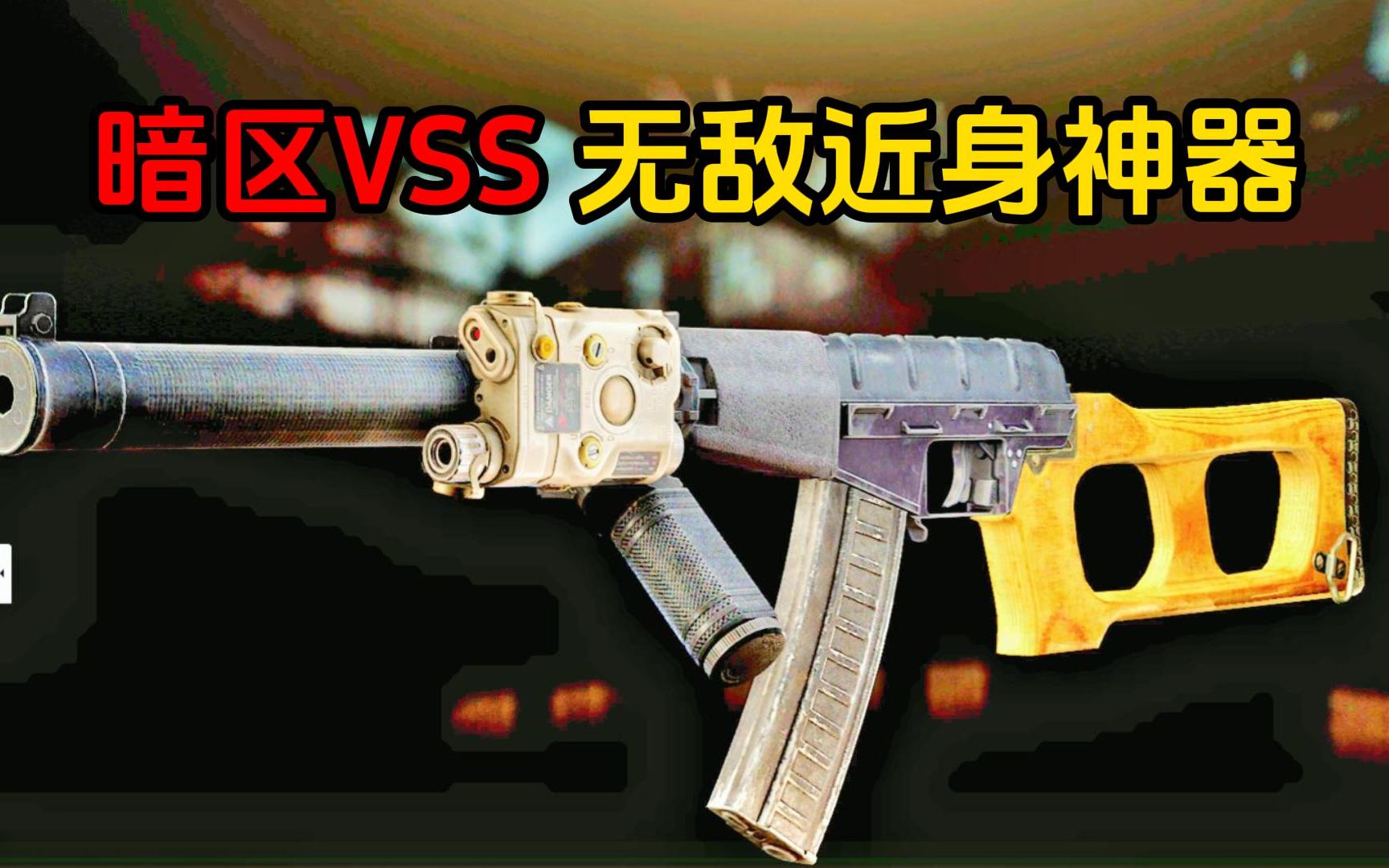 暗区VSS 无敌近身神器 逃离塔科夫-米尔Miru-米尔Miru-哔哩哔哩视频