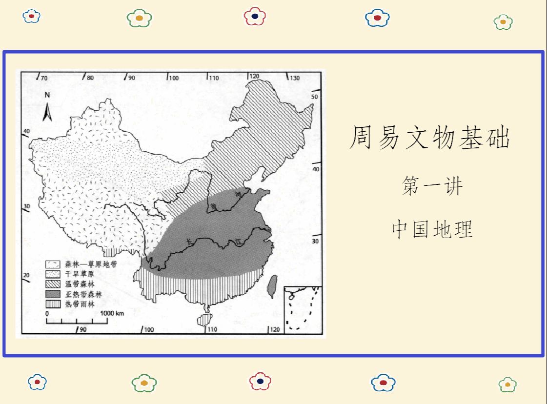 周易文物基础【第一讲 中国地理】哔哩哔哩bilibili