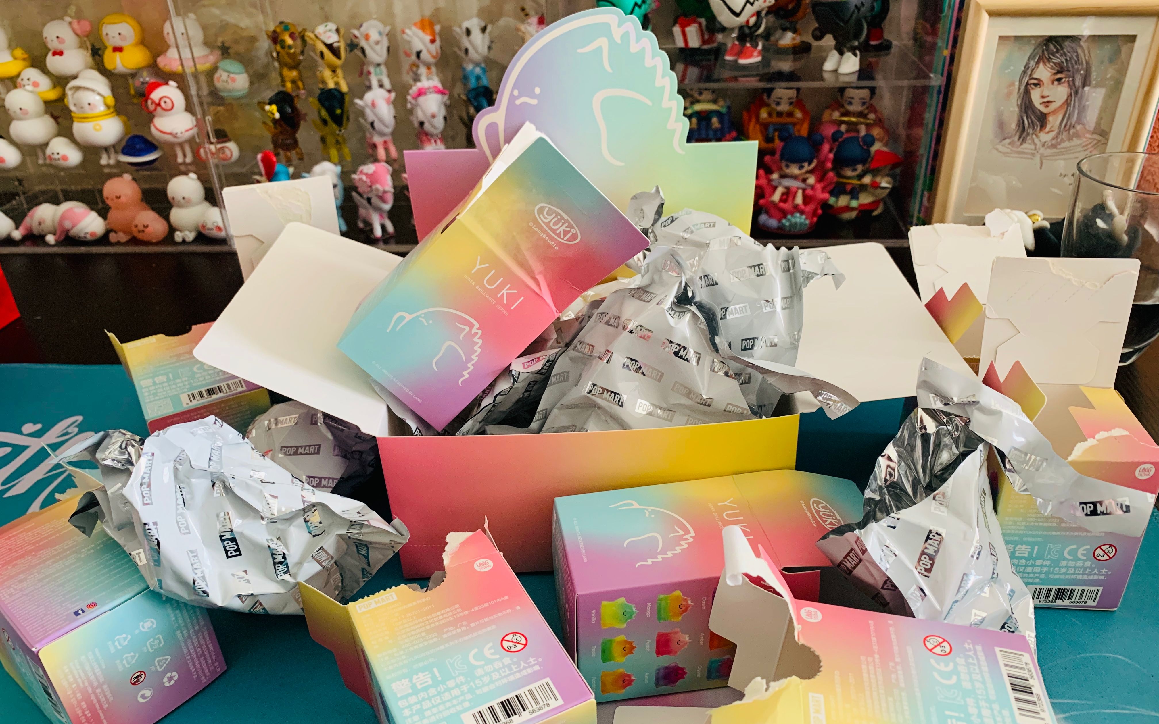 【盲盒评测】一个男阿婆主的盲盒之旅 yuki 2代盲盒 端盒 隐藏什么的